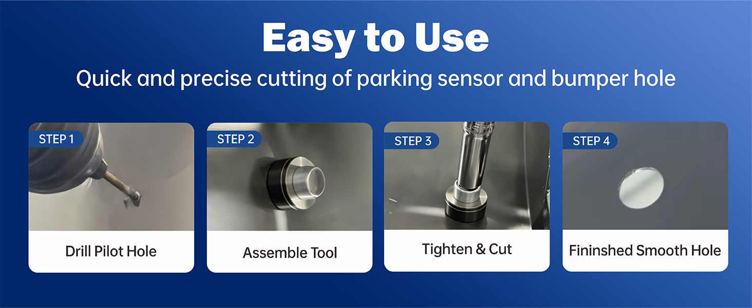 17mm-32mm Parking Sensor & Lens Hole Maker