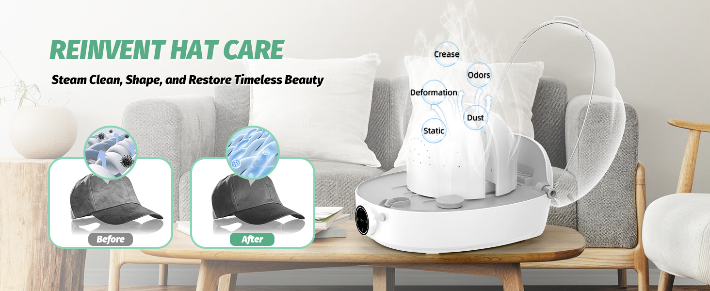 hat cleaner, hat cleaner for baseball caps, hat washer, hat shaper,hat steamer shaper,hat steamer