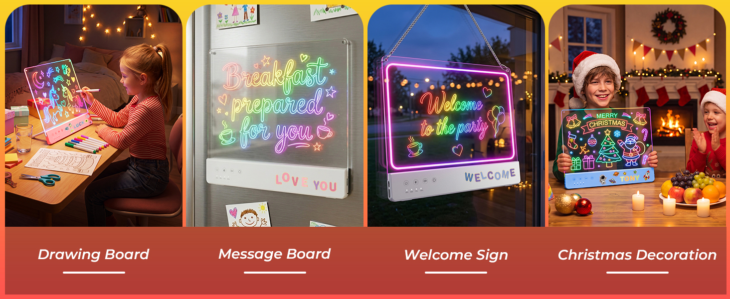LED Drawing Board for Kids Gifts