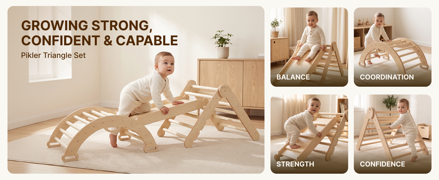 Pikler Triangle Set