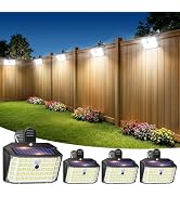 LUHLEE Magnetic Solar Lights Outdoor,600LM Motion Sensor Wall Light 2Pack | 270° Wide-Angle Light...