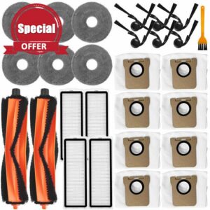 27pcs Accessories Kit Compatible with Xiaomi H50 Pro/H50 Robot Vacuum                                                          Replacement parts