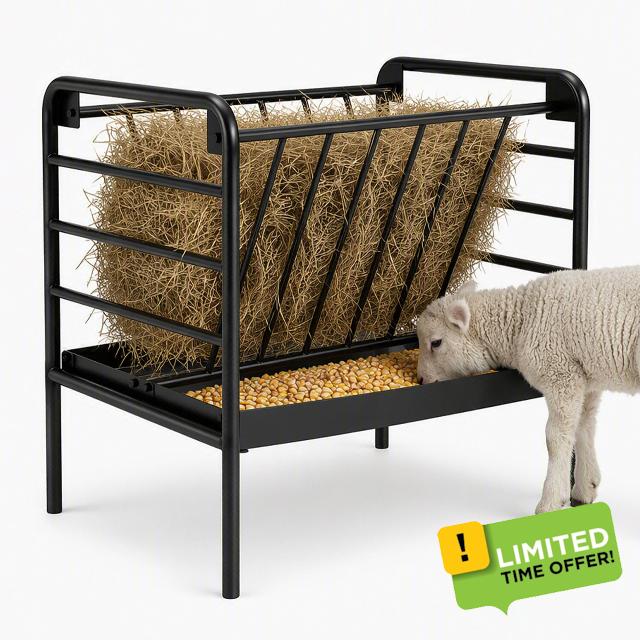 Heavy Duty 35 Gallon Hay Feeder