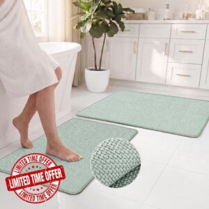 H.VERSAILTEX Bath Mat Set of 2 for Bathroom