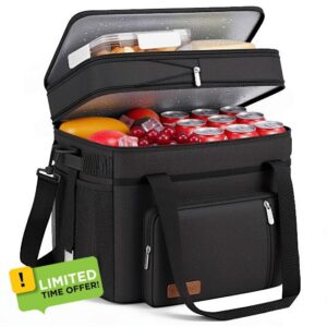 MIYCOO Cooler Bag with Expandable Double Deck
