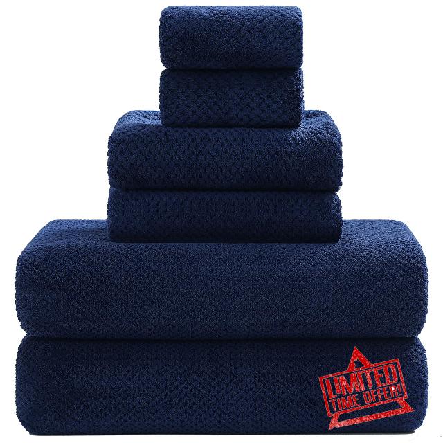 YTYC 29x59 Bath Towels Set