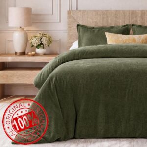 Velvet Chenille Duvet Cover Set