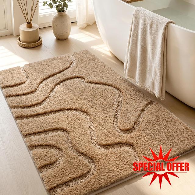 YIHOUSE Soft Bathroom Rugs 24" x 36"