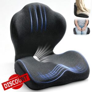 Ergonomic Memory Foam Seat Cushion for Office Chair