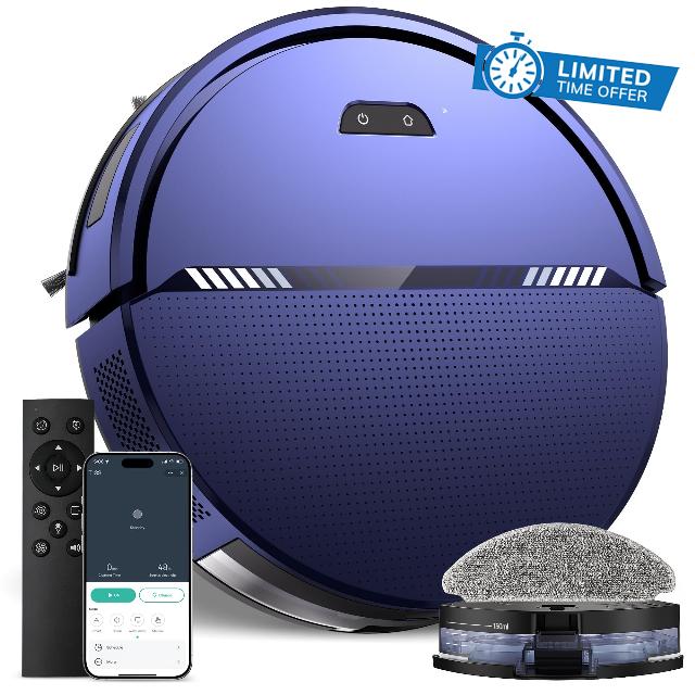 Robot Vacuum and Mop Combo