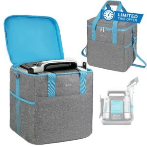 Carry Bag Compatible with Shark Stain Striker Carpet Cleaner & Attachments                                                          Storage Bag with Multi-pocket for Shark StainStriker Upholstery Cleaner Machine PX202BRN/PX201/PX251/PX221BRN/PX253BRN