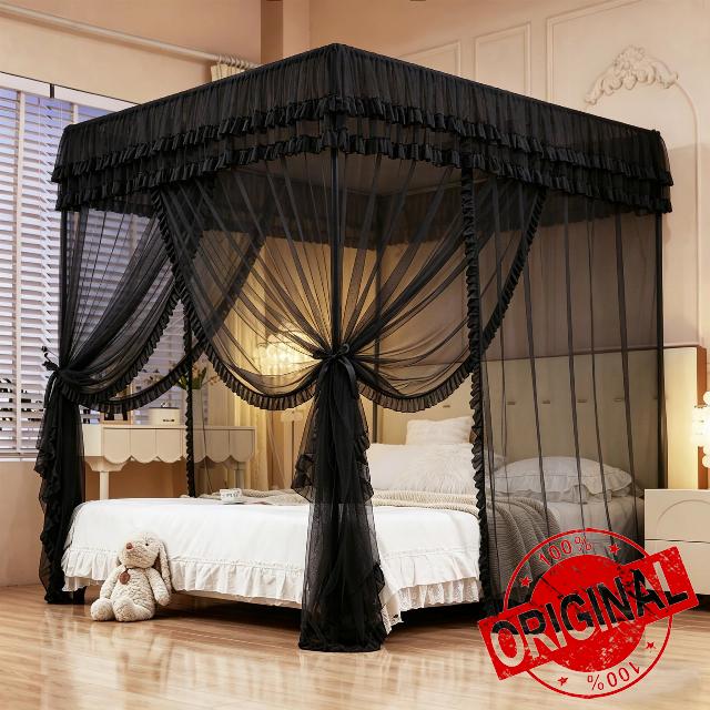 4 Corners Post Canopy Bed Curtains