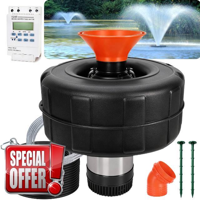 Pond Fountain Aerator