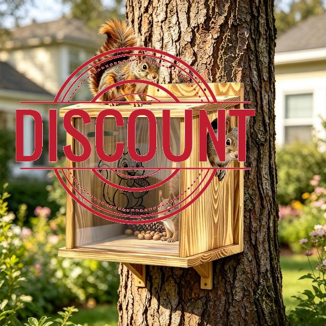 Squirrel House for Outside