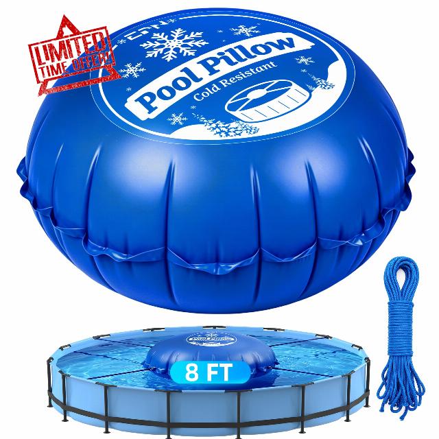 EPN 8 Ft Round Pool Pillows for Above Ground Pools