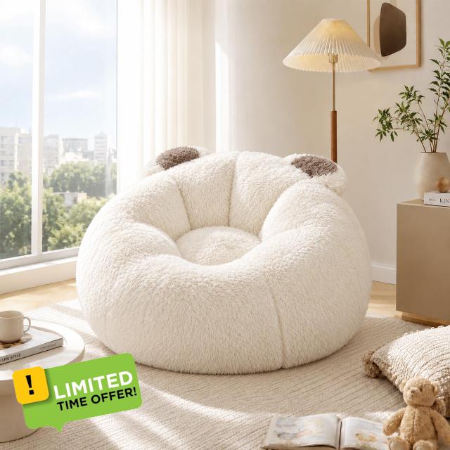 Bear Ear Bean Bag Sofa