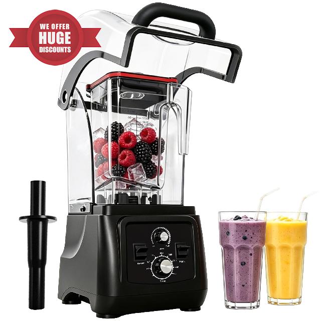2200W Commercial Blenders for Smoothies 64oz