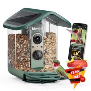 Solar Bird Feeder with Camera