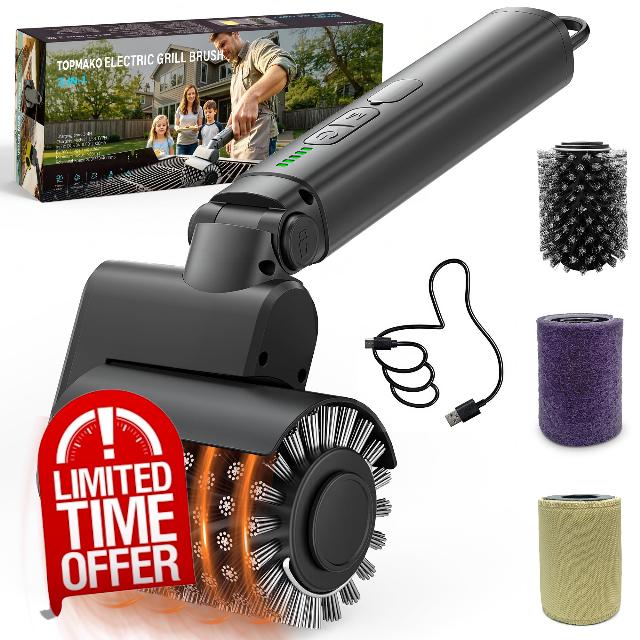 Electric Grill Brush for Outdoor