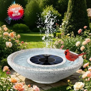 Solar Bird Bath Fountain