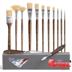 Fuumuui Oil Paint Brush Set