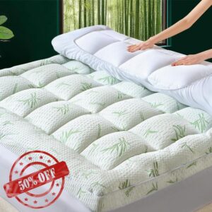 4 Inch Cooling Memory Foam Mattress Topper Queen