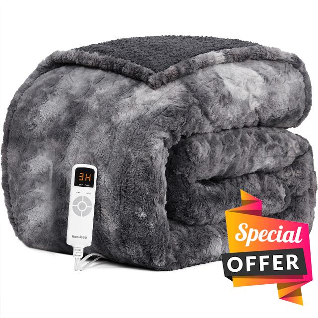 Hansleep Heated Blanket Throw
