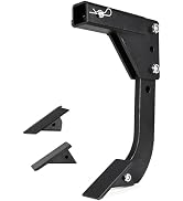 FULUPET ATV/UTV Manual Implement Lift, 48 Inch ATV Attachments 1-Point Hitch System for 2 Inch Re...