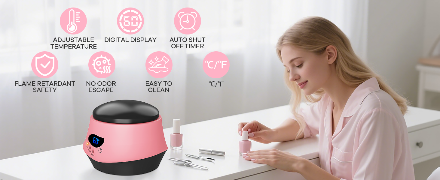Steam removal nail machine
