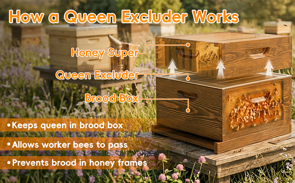 metal queen excluder