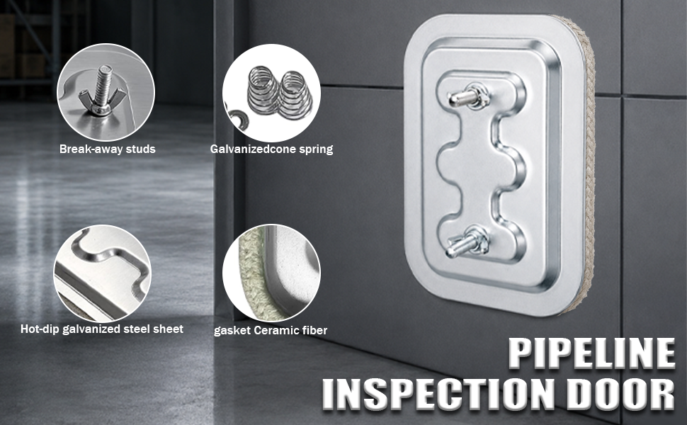 Composed of two layers of stamped hot-dip galvanized material