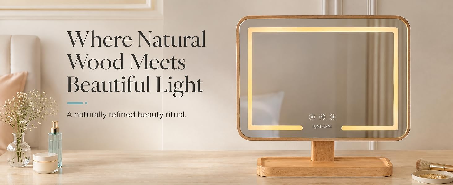 light up mirror vanity