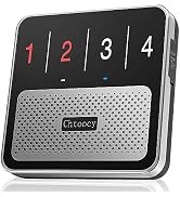 Chtoocy Solar Driveway Alarm, Radar + IR Dual Detection, 1/2 Mile Long Range Wireless Driveway Al...