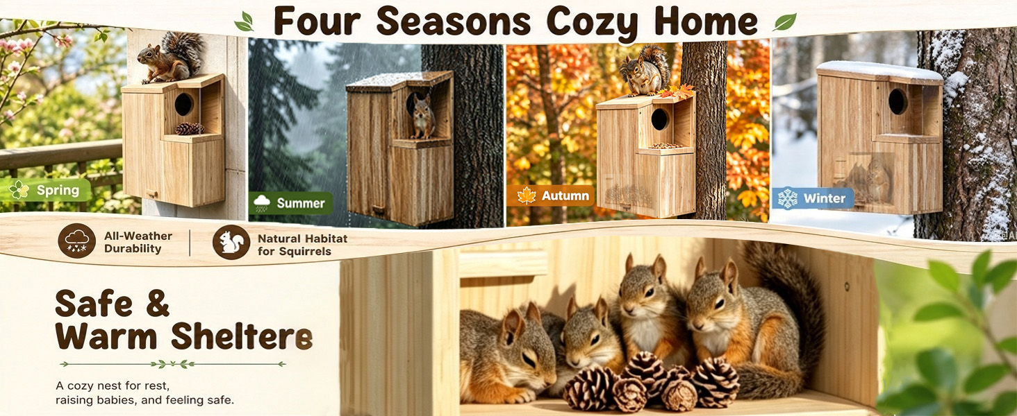 squirrel house