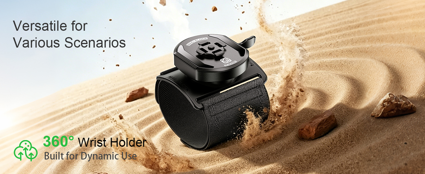 Magnetic Wristband Phone Mount