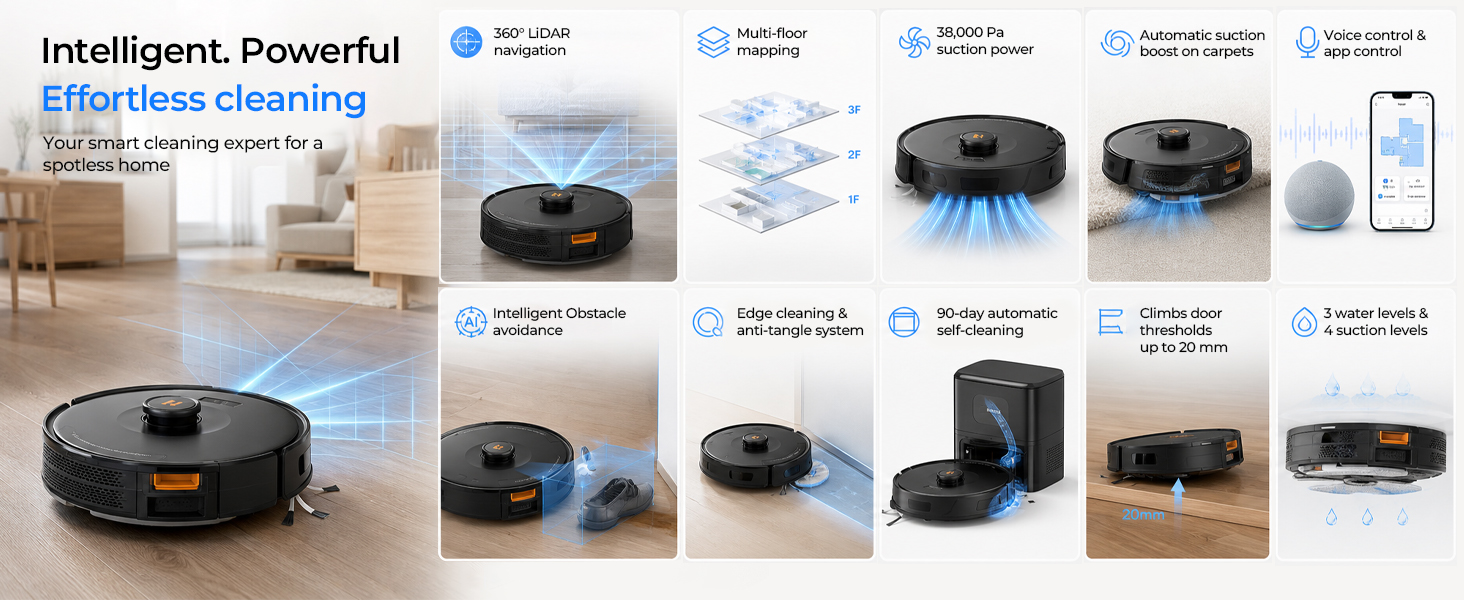 robot vacuums and mop