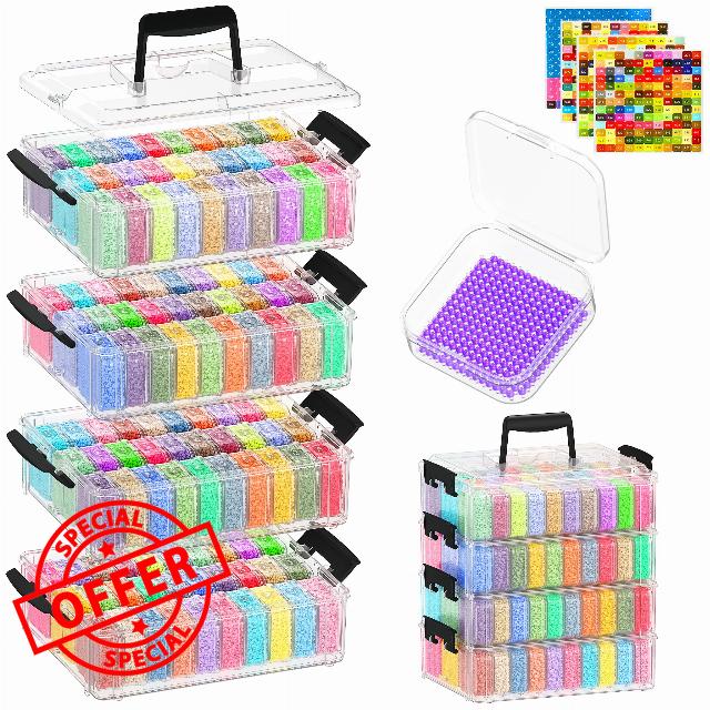 4-Tier Diamond Painting Storage Containers
