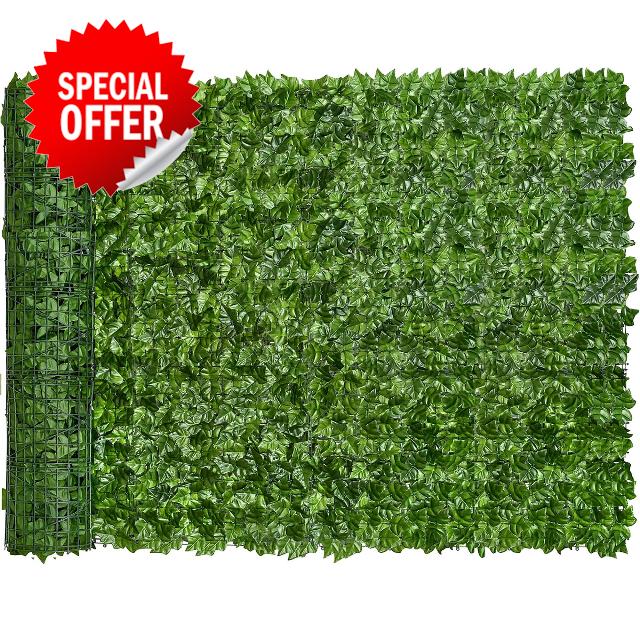 Artificial Ivy Privacy Screen Fence Panel