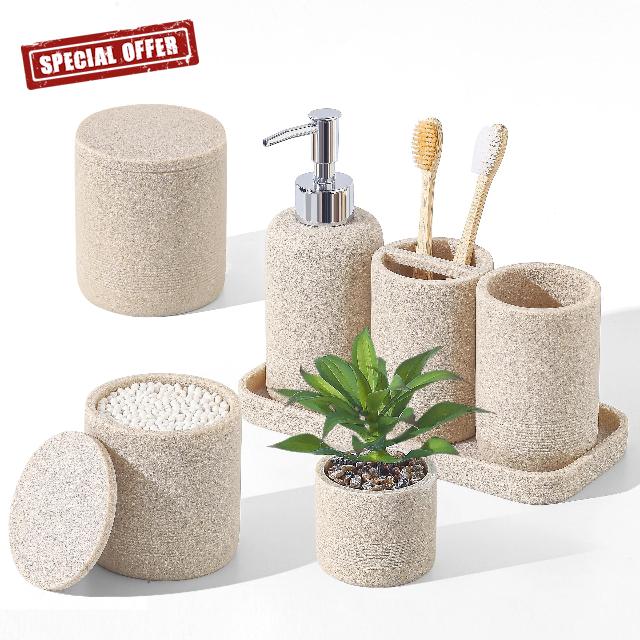 7 PCS Bathroom Accessories Set