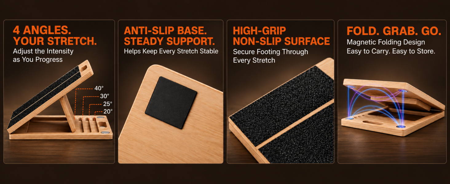 calf stretch board