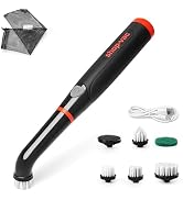 Shop-Vac Cordless Spin Scrubber with 5 Multi-Surface Heads | 2-Speed (180/240RPM) Electric Cleani...
