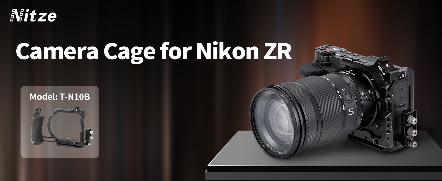 Nitze Camera Cage for Nikon ZR