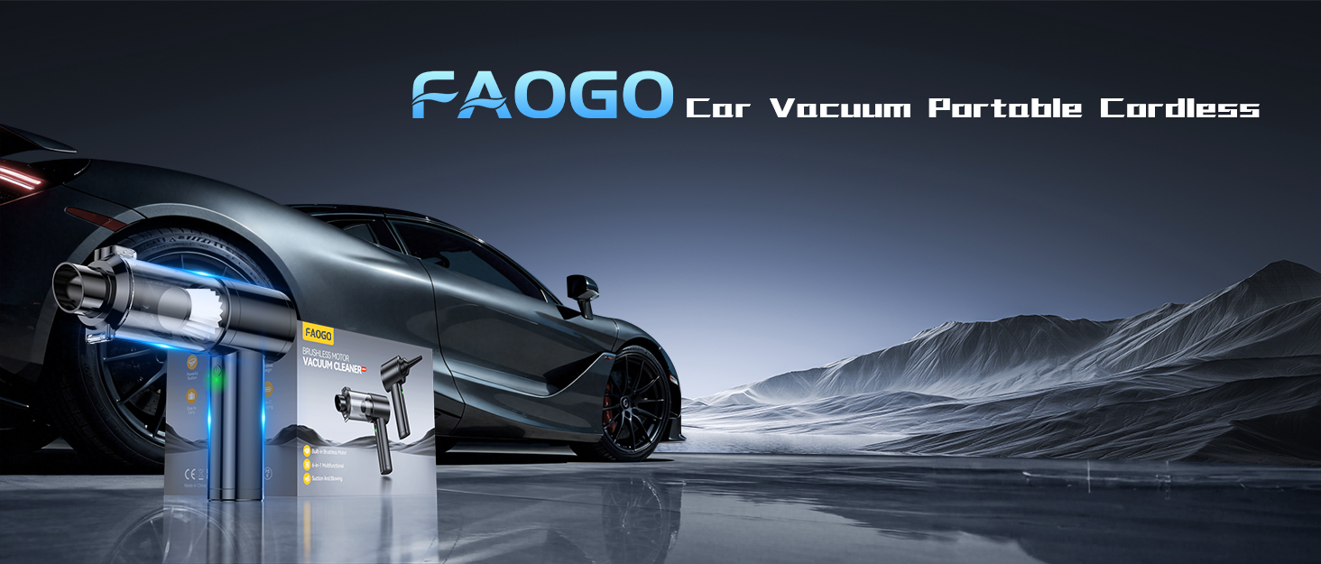 Car Vacuum Portable Cordless