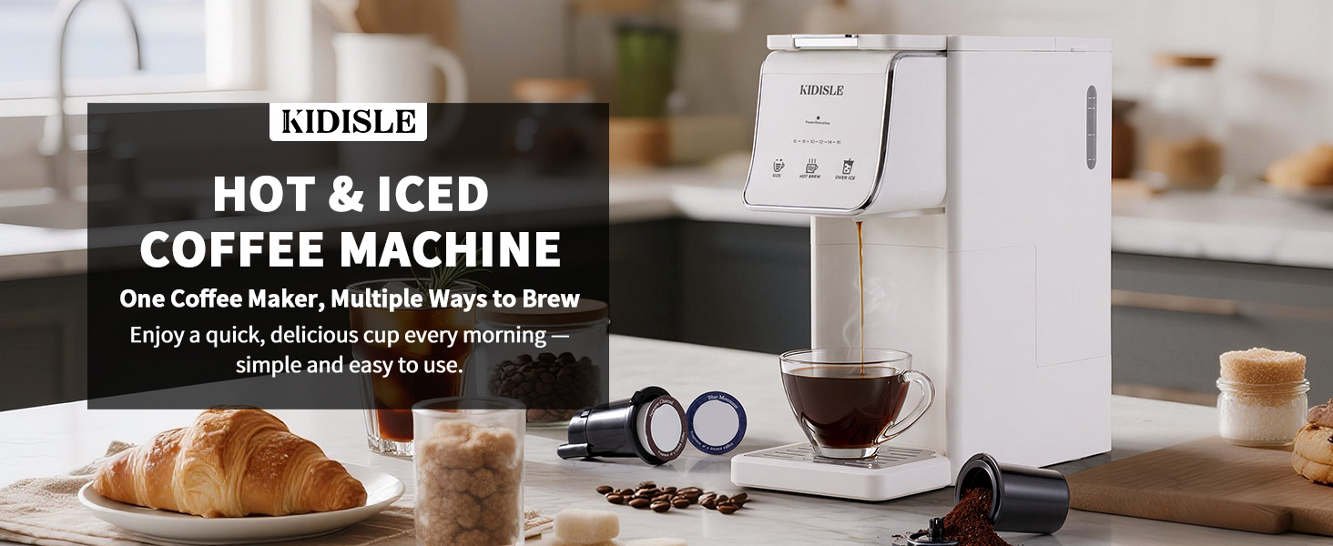 Hot&Iced Coffee Machine