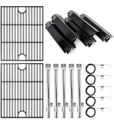 Grill Parts Kit for Home Depot Nexgrill 4 Burner 720-0830H & 5 Burner 720-0888/720-0888N, Porcela...