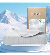 EMME Cooling Blankets for Hot Sleepers, Summer Blanket Twin/Full Size for Bed, Thin Lightweight T...