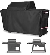 Wavecover 86 Inch Island Grill Cover, 600D Heavy Duty Waterproof All-Weather Protection, Extra La...