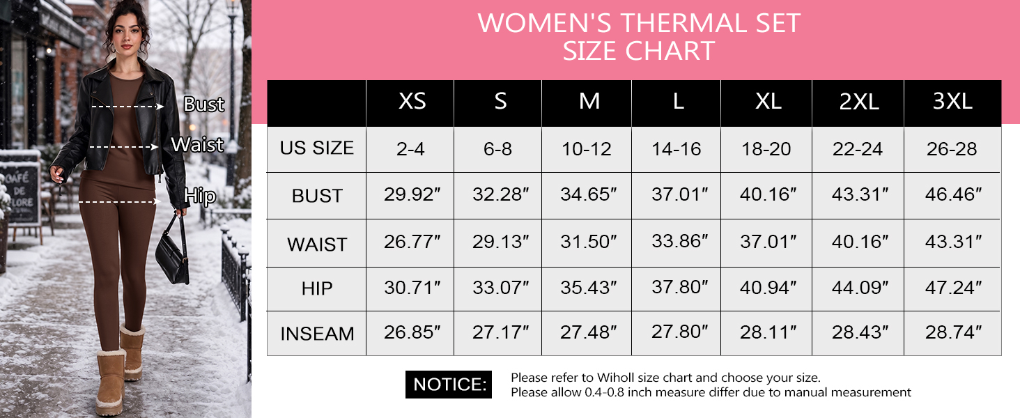 Thermal Underwear for Women
