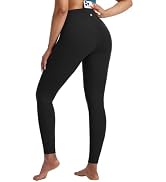 baleaf High Waisted Leggings for Women Tummy Control Yoga Workout Pants | 25" Workout Leggings wi...