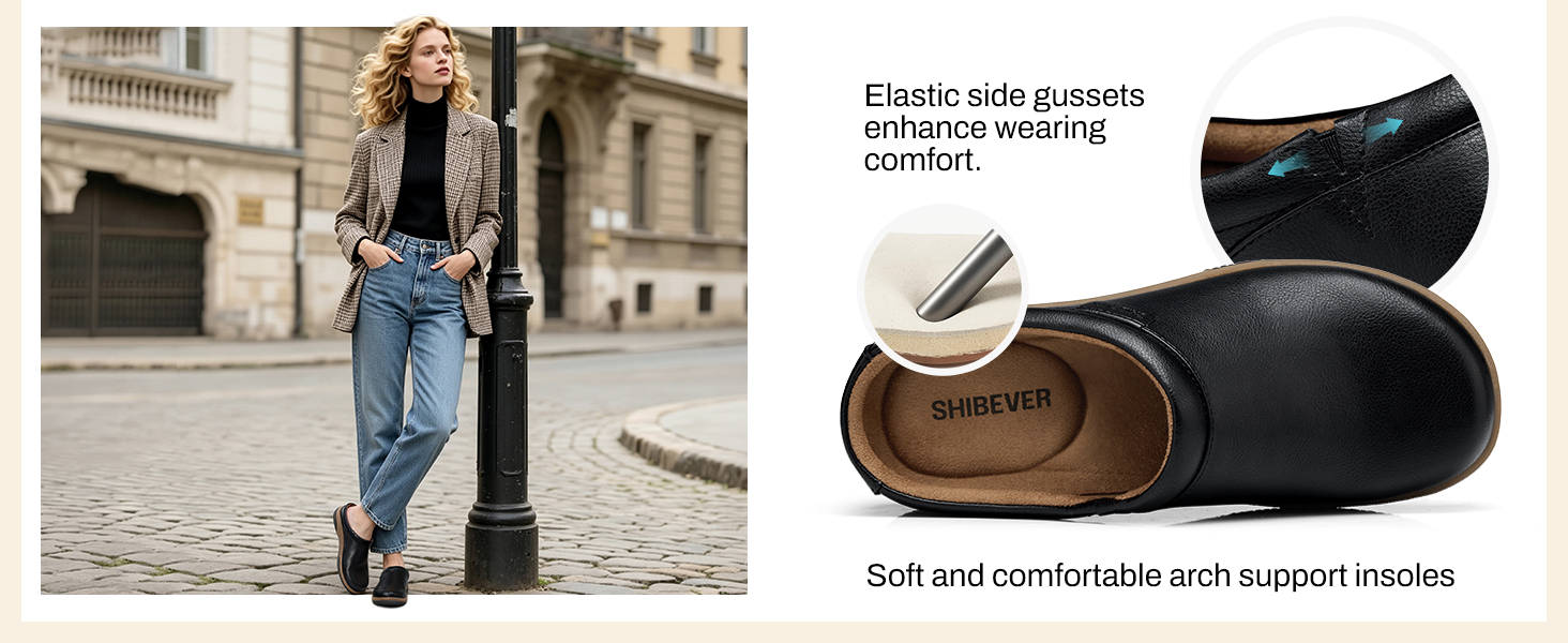 women's mules & clogs